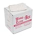 United Facility Supply Multipurpose Reusable Wiping Cloths, Cotton, White, 5 Pound Box (N205CW05)
