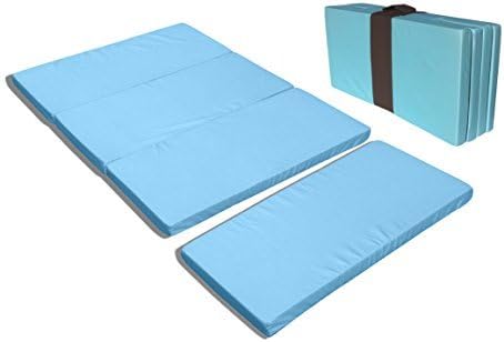 MamaDoo Kids MamaDoo Kids Zip-n-Grow Play Yard Mattress Topper, Blue by MamaDoo Kids