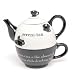 Kitchen & Housewares : Tea Talk Sereni-Tea Tea for One Set