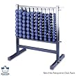 44 Pairs Set of Neo-Hex Dumbbells with Storage Rack