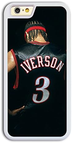 NBA Great Player Allen Iverson nicknamed A.I. The Answer Cool Design #15 TPU iPhone 6 Case Protective Skin Cover