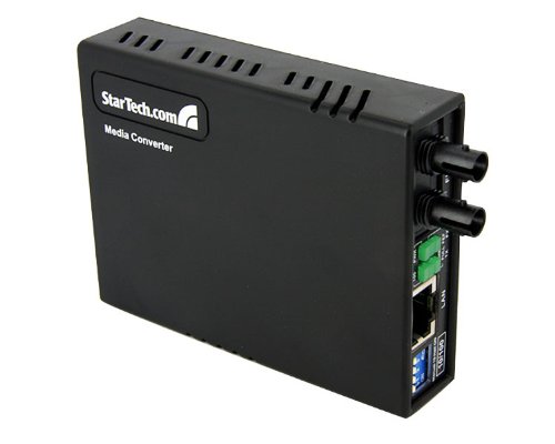 StarTech.com 10/100 Fiber to Ethernet Media Converter Multi Mode ST 2 km (MCM110ST2) On Sale
