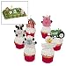Farm Party Cake Topper Candles - Party Decorations & Lamps, Candles & Votives