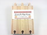 Set of (6) 6" Straight Tracks Fit Thomas and Brio Wooden Train Sets and Track