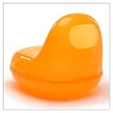 Offi& Company Kapsule Chair- Luminous Orange