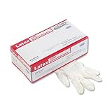 GALAXY Disposable General Purpose Natural Rubber Latex Gloves, Powdered, Med, 100/Box