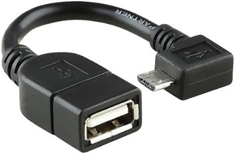 BLUECELL Samsung Galaxy S4 Micro USB Host OTG Cable - Micro USB B/Male to USB2.0 A/Female OTG Host Cable for Samsung Galaxy S2 SII S3 SIII S4 SIV