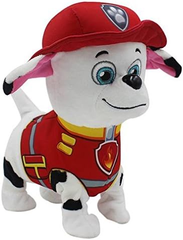 Walking Barking Toy Dog Robot Musical Interactive Toy Dog Electric Pets Plush Dog Toys For Kids Walking Barking Battery Dog Toy (red)