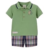 Newborn Boys' Classic Pooh Shorts 2-pc. Set - Green