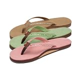 Womens Rainbow Sandals Colored Crystal Premier Leather