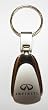 Infiniti Silver/Gold Teardrop Keychain - Made in USA!