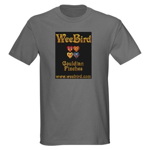 Gouldian Finch Pets Dark T-Shirt by CafePress