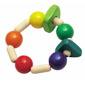 Selecta Wooden Rattle - Rombino Baby Toys