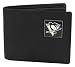 NHL Bifold Leather Wallet in Tin - Pittsburgh Penguins