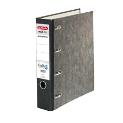 Herlitz 5190806 Doppelordner A4 7cm WM schwarz