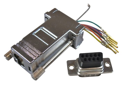 Allen Tel Products ATDB9MS-8 9-Pin DB Connector Kit, Male Shielded Adapter Kit