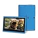 VURU A33 8GB Quad-Core Touchscreen Android Tablet 7 inch with Wi-Fi - Runs Android OS 4.4 - Features Front & Rear Cameras, Bluetooth, 1024 x 600 Resolution & Rechargeable 3000mAh Battery - Blue