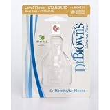 Dr. Brown's 2 Pack Natural Flow Level 3 Standard Nipple