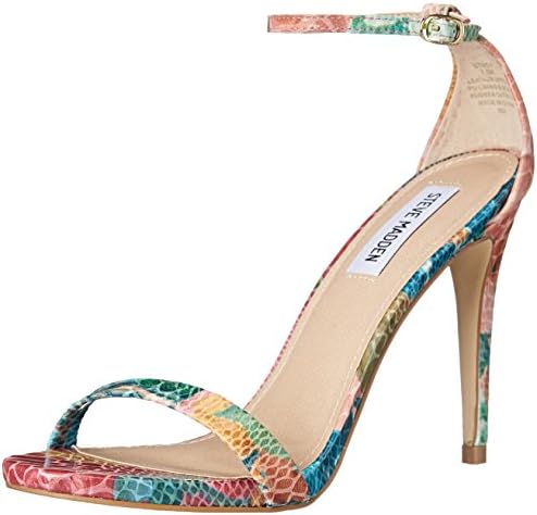 Steve Madden Women's Stecy Dress Sandal, Floral Multi, 8.5 M US