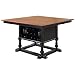 Kitchen & Housewares : Colin 36"H Storage/Gathering Table By Berkline Family Dining