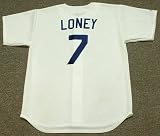 JAMES LONEY Los Angeles Dodgers Majestic Home Baseball Jersey, 2XL