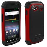 Ballistic Shell Gel (SG) Series Case for Samsung Nexus S & Nexus S 4G - Black / Red Ballistic Shell Gel (SG) Series Case for Samsung Nexus S & Nexus S 4G - Black / Red