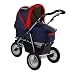 bebidoo 802946 - 3-Rad Kombi inklusiv Wanne, marine american red