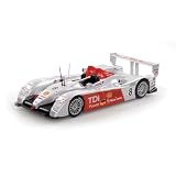 Diecast Model Audi R10 (2006 Le Mans Winner) in Silver
