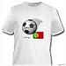 Designer Shirt *enrico* EM 08 - Portugal, Fussball EM 2008