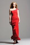 Celebrity Inspired One Shoulder Red Gowns by Faviana
