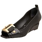 BCBGMAXAZRIA Faina Peep Toe Flat