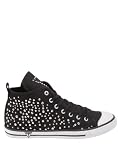 GUESS Joan Studded High-Top Sneakers, BLACK FABRIC (10)