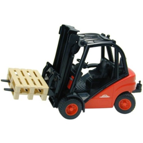 Bruder Toys Linde H30D fork Lift with Pa