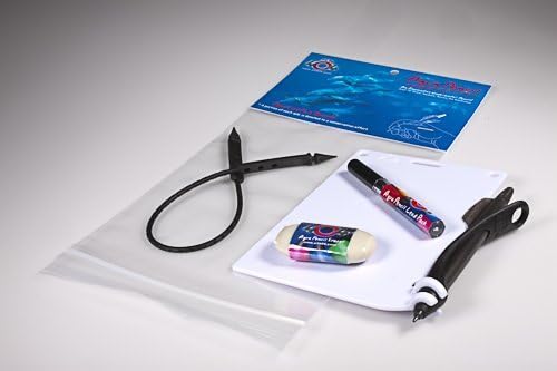 Aqua Pencil &amp; Slate Underwater Kit -Black by Xit 404