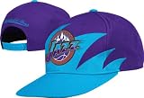 Utah Jazz Mitchell & Ness Shark Tooth Vintage Snap Back Hat