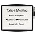 Fellowes Partition Additions Dry Erase Board, 15.375 x 13.25 Inches, White/Gray Frame (75905)