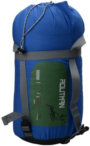 Routman Multi-Season 190T Polyester 0-10Degree Outdoor Camping Sleeping Bag Blue