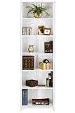 Oxford 24w 6 shelf Bookcase