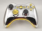 CHROME/GOLD Xbox 360 Modded Controller (Rapid Fire) COD Black Ops 2, MW2, MW3, MOD GAMEPAD