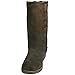 DAWGS Womens 13 Inch Microfiber Faux Shearling Vegan Winter Boots