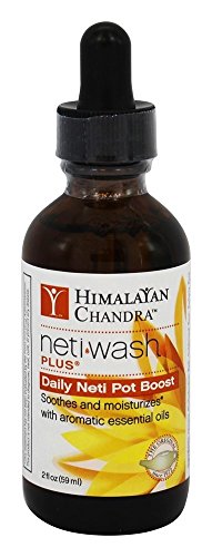 Himalayan Institute Neti Wash Plus, Daily Neti Pot Boost 2 fl oz(Pack of 1)