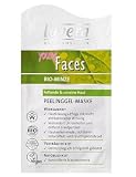 Lavera Faces Bio Minze Peelinggel-Maske 10ml
