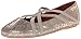 Gentle Souls by Kenneth Cole Women's Bay Braid Ballet Flat, Antiqpwter