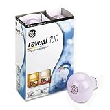 GE General Purpose Reveal Incandescent Bulbs, 60 Watts, 4 Bulbs per Pack GEL48690