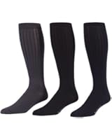 Boardroom Socks Men's Over The Calf Pima Cotton Dress Socks