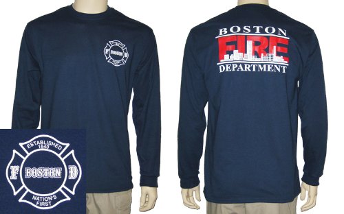 Boston Fire Department Long Sleeve T-shirt