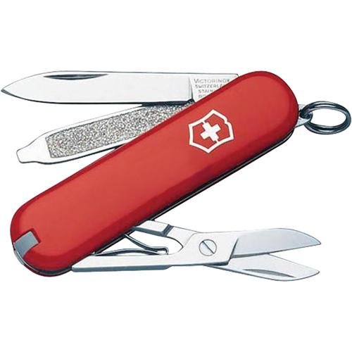Victorinox Swiss Army Classic SD Pocket Knife, Red