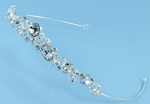 Chic Bridal Headband Tiara of Austrian Rhinestones for Wedding, Prom, Quinceañera or Other Special Events #962Acs