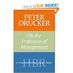 Peter Drucker on the Profession of Management