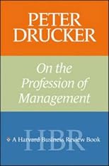 Peter Drucker on the Profession of Management